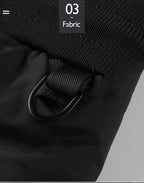Winter Zip Pockets Thicken Fleece Sweatpants Joggers Water Proof Thermal Trousers nowadaysfashion