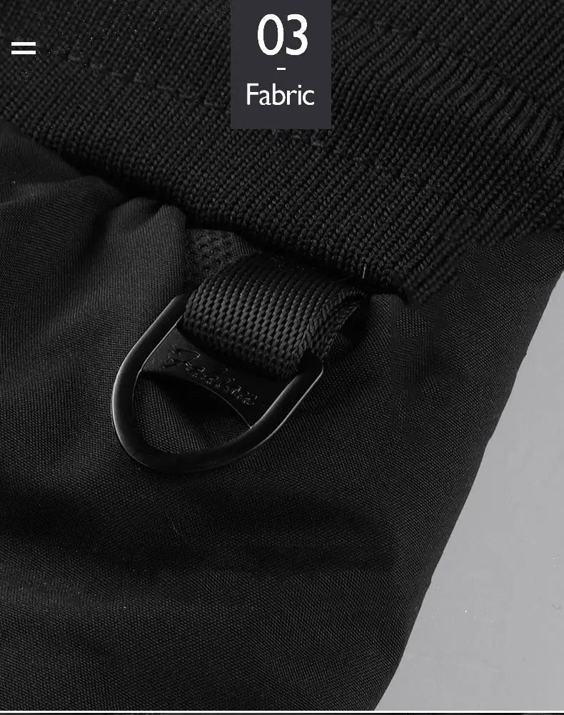 Winter Zip Pockets Thicken Fleece Sweatpants Joggers Water Proof Thermal Trousers - Blade & Thread