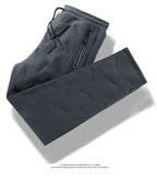 Winter Zip Pockets Thicken Fleece Sweatpants Joggers Water Proof Thermal Trousers nowadaysfashion