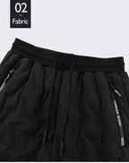 Winter Zip Pockets Thicken Fleece Sweatpants Joggers Water Proof Thermal Trousers nowadaysfashion