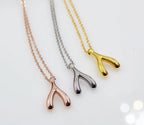 wishbone necklace nowadaysfashion