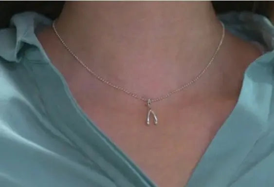 wishbone necklace - Blade & Thread