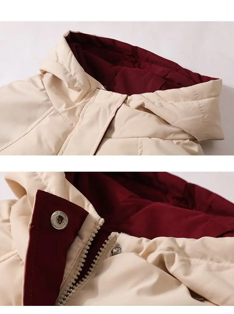 Woman Winter Parkas Long Warm 2021 Thick Coat Streetwear Clothes nowadaysfashion