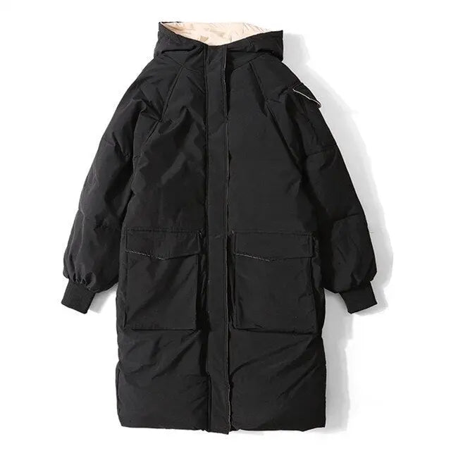 Woman Winter Parkas Long Warm 2021 Thick Coat Streetwear Clothes - Blade & Thread
