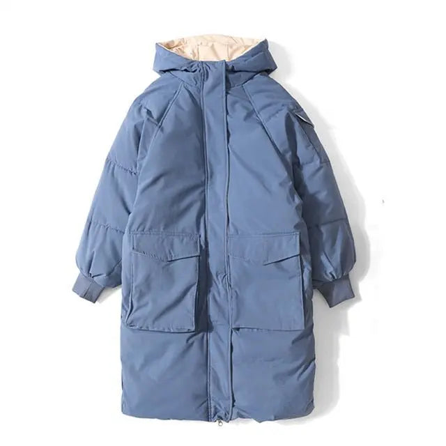 Woman Winter Parkas Long Warm 2021 Thick Coat Streetwear Clothes nowadaysfashion