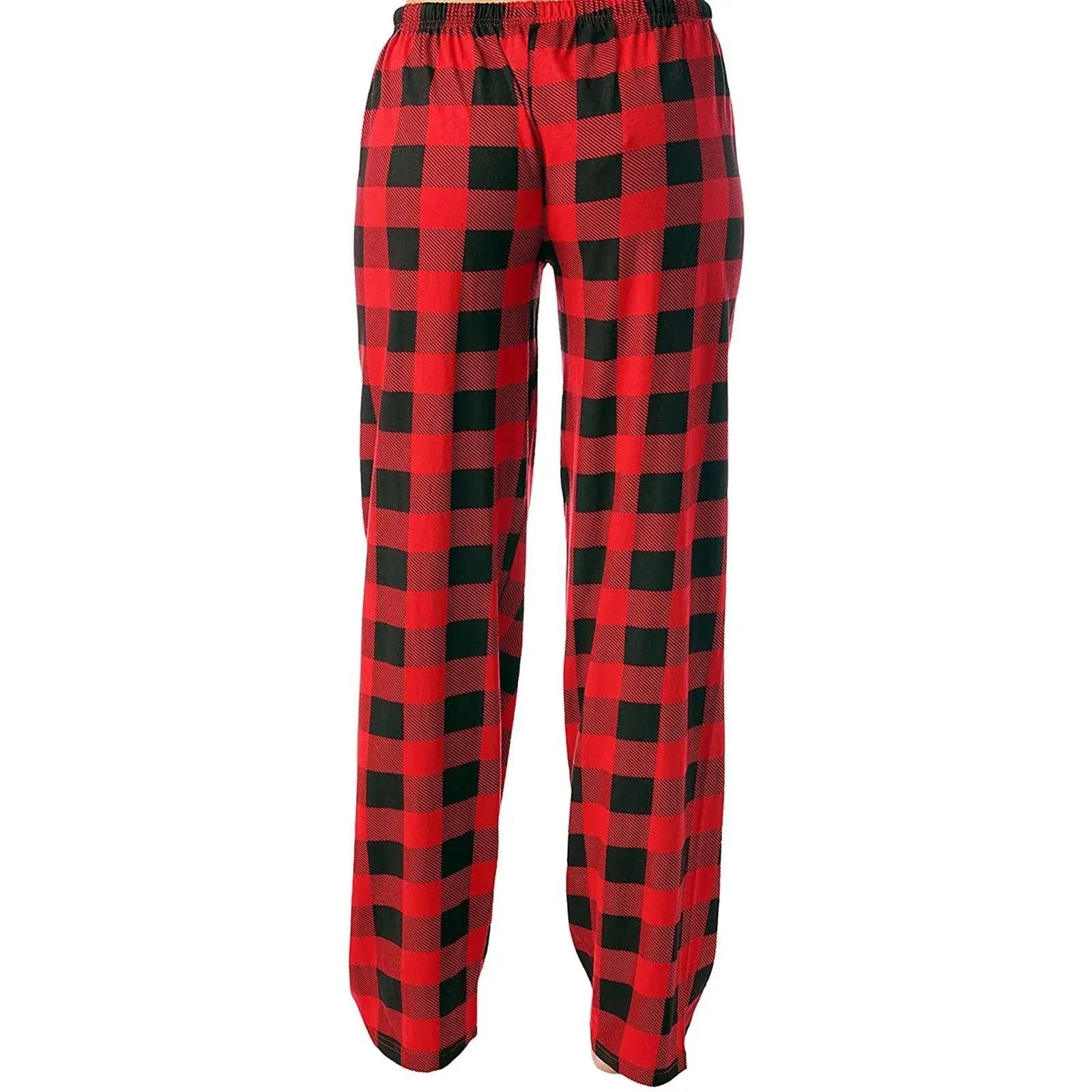 Women Christmas Pajama pants Autumn Winter Plaid Printed Pants nowadaysfashion