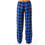 Women Christmas Pajama pants Autumn Winter Plaid Printed Pants nowadaysfashion