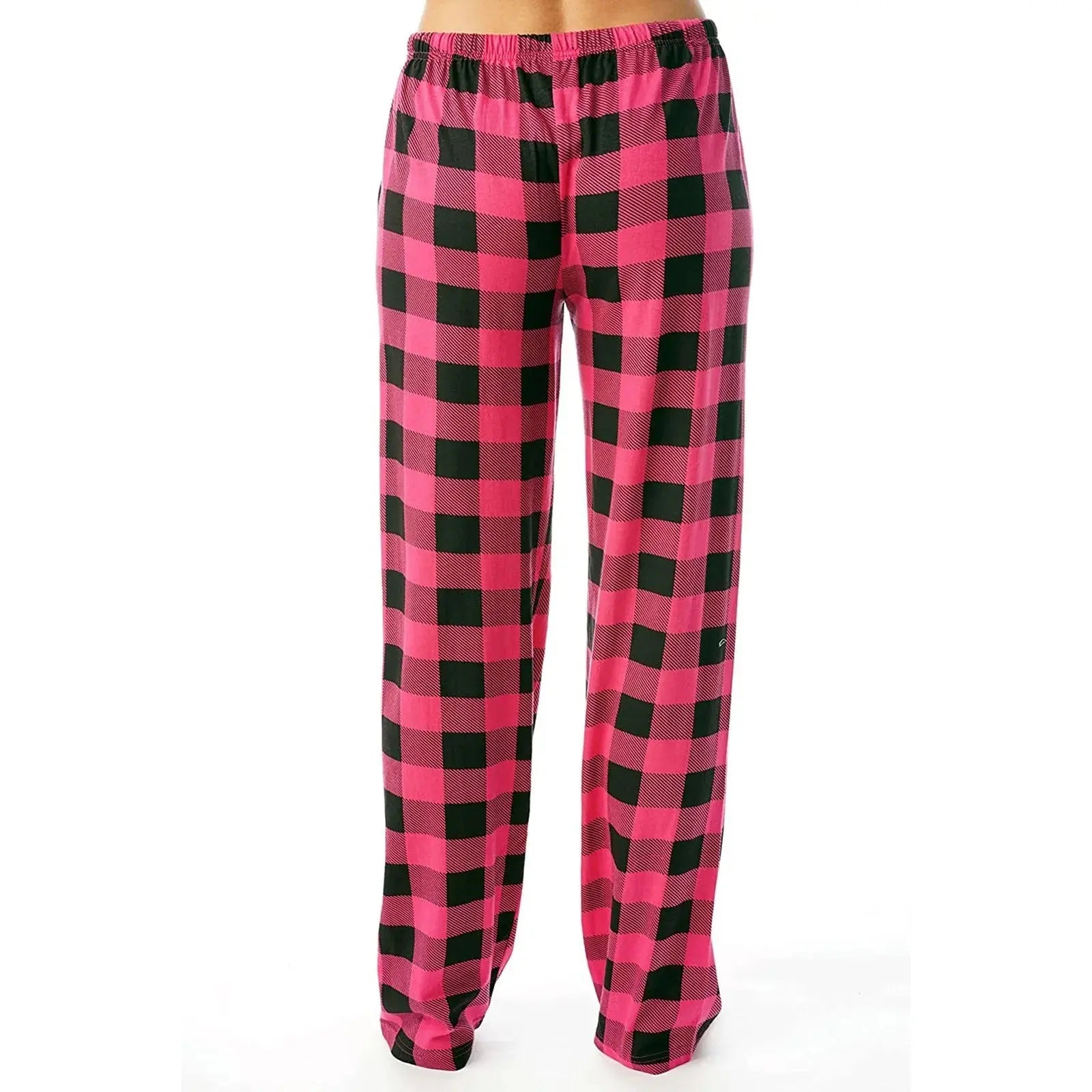 Women Christmas Pajama pants Autumn Winter Plaid Printed Pants nowadaysfashion