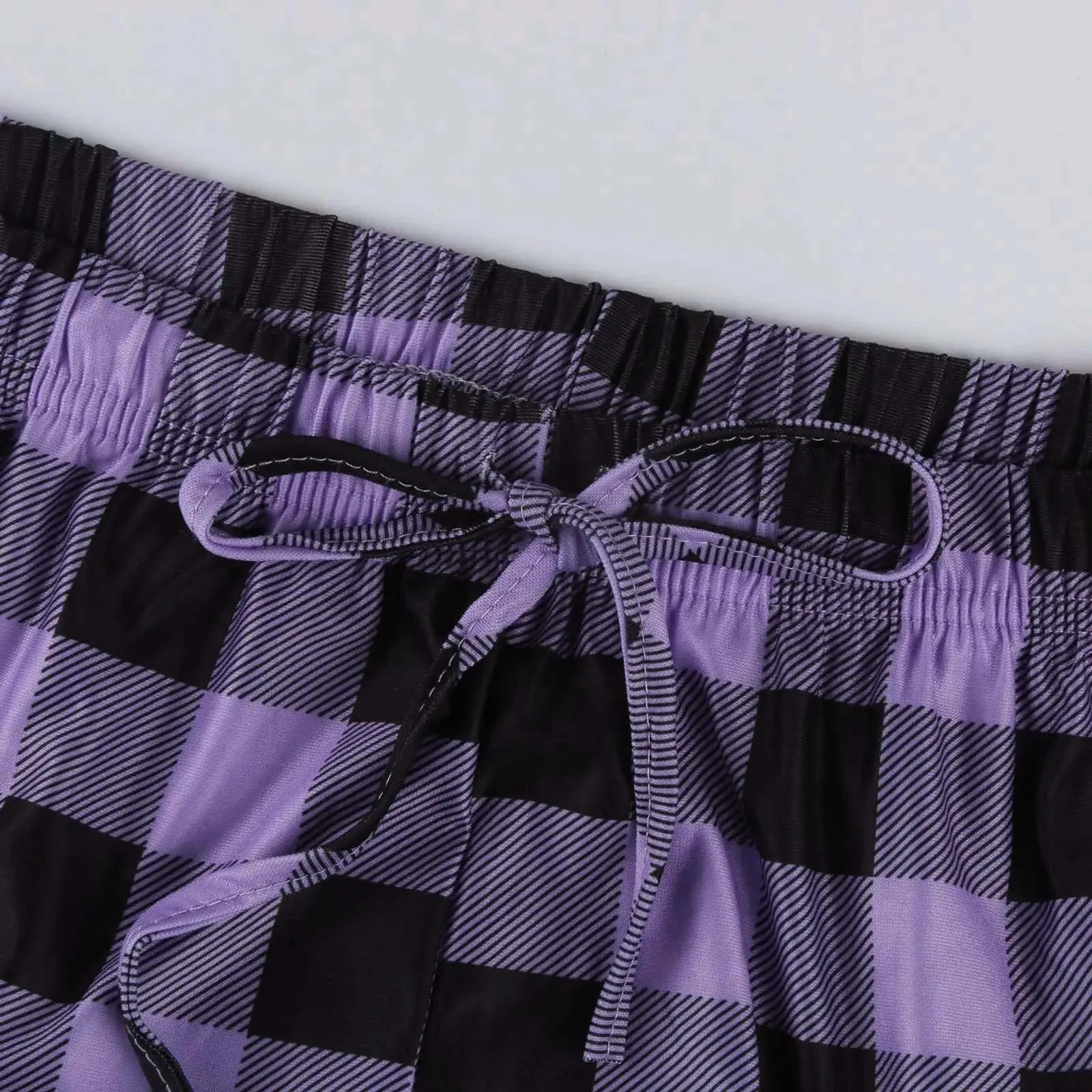 Women Christmas Pajama pants Autumn Winter Plaid Printed Pants - Blade & Thread