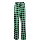 Women Christmas Pajama pants Autumn Winter Plaid Printed Pants nowadaysfashion