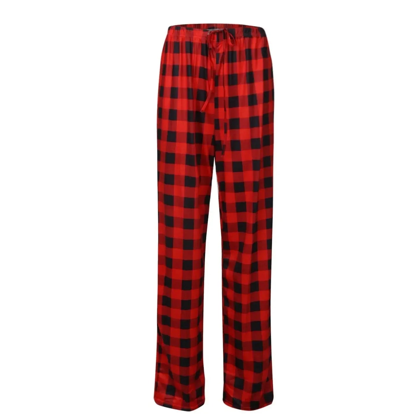 Women Christmas Pajama pants Autumn Winter Plaid Printed Pants - Blade & Thread