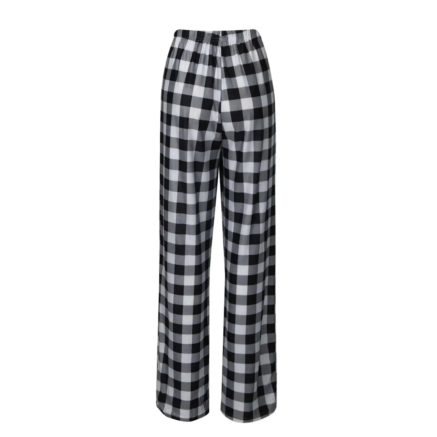 Women Christmas Pajama pants Autumn Winter Plaid Printed Pants - Blade & Thread