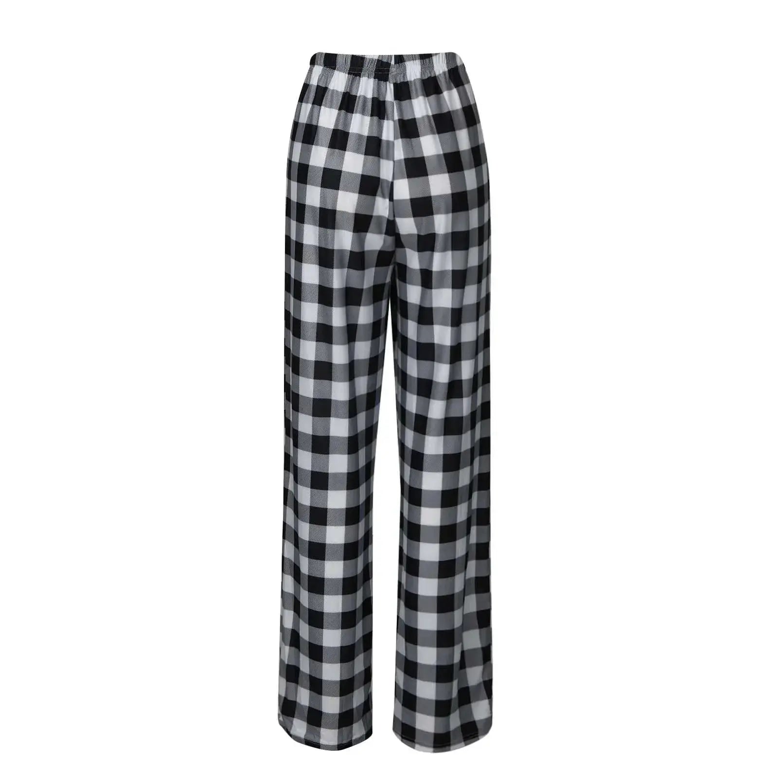 Women Christmas Pajama pants Autumn Winter Plaid Printed Pants - Blade & Thread