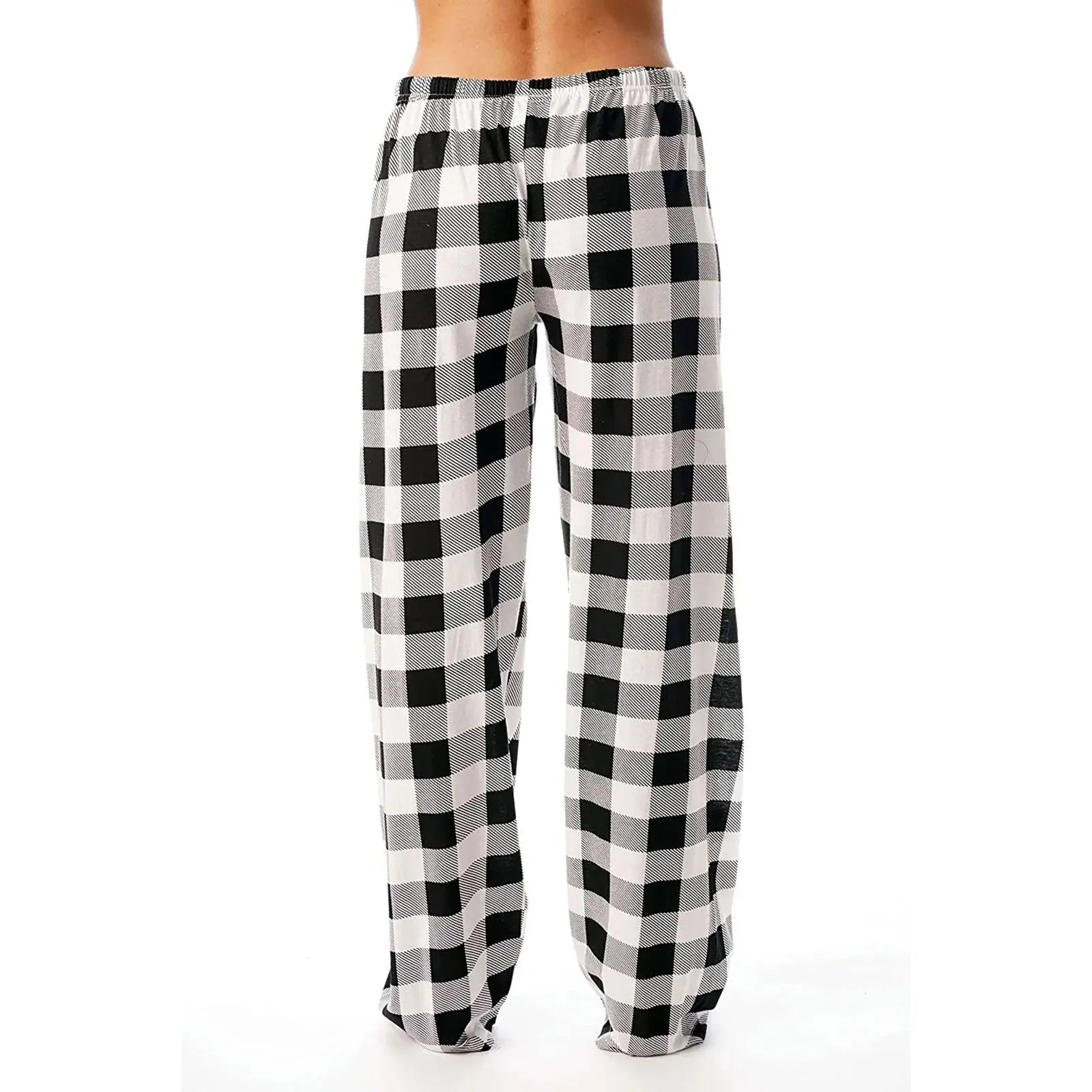 Women Christmas Pajama pants Autumn Winter Plaid Printed Pants nowadaysfashion