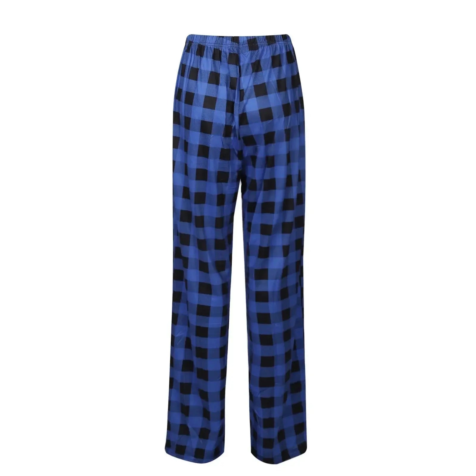 Women Christmas Pajama pants Autumn Winter Plaid Printed Pants - Blade & Thread