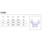 Women clothes Ladies Button Square Neck Tops Short Sleeve square collar pullover T-shirts nowadaysfashion