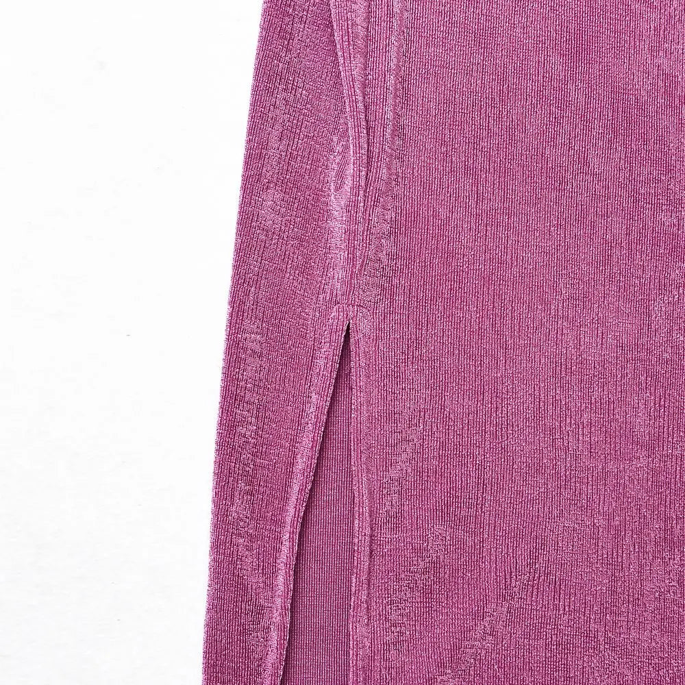 Women Halter Cut Out Backless Corset Midi Dress High Waist Split Slim Grunge Vestidos 2022 Summer - Blade & Thread