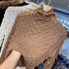Women Lace Mesh High Collar Bottom T-shirts Female Long Sleeve Casual Style Tight Thin Tops nowadaysfashion