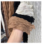 Women Lace Mesh High Collar Bottom T-shirts Female Long Sleeve Casual Style Tight Thin Tops nowadaysfashion