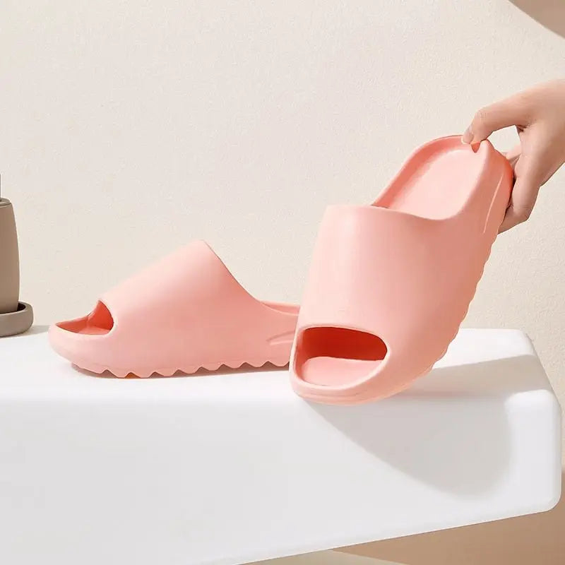 Women Men Sandals Casual Beach Shoes Soft Bottom Slides Thick Platform EVA Anti-Slip Slipper - Blade & Thread