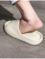 Women Men Sandals Casual Beach Shoes Soft Bottom Slides Thick Platform EVA Anti-Slip Slipper nowadaysfashion