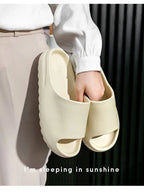 Women Men Sandals Casual Beach Shoes Soft Bottom Slides Thick Platform EVA Anti-Slip Slipper nowadaysfashion