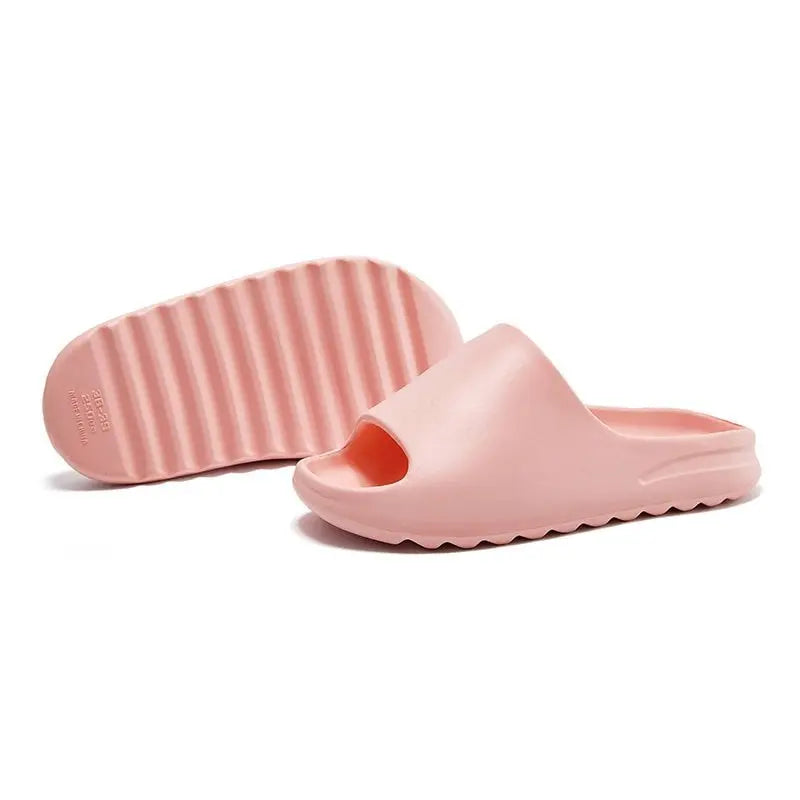 Women Men Sandals Casual Beach Shoes Soft Bottom Slides Thick Platform EVA Anti-Slip Slipper - Blade & Thread