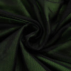 Women Mesh Bodycon Mini Green Dress Spaghetti Strap Lace Up Ruched Slim nowadaysfashion