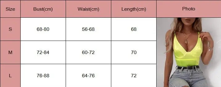 Women Sleeveless V Neck Sexy Bodycon Bodysuit Stretch Leotard Summer Jumpsuit - Blade & Thread