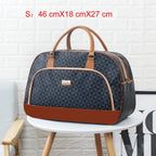 Women Travel Bags PU Leather Large Capacity Waterproof Print Luggage Duffle Bag nowadaysfashion
