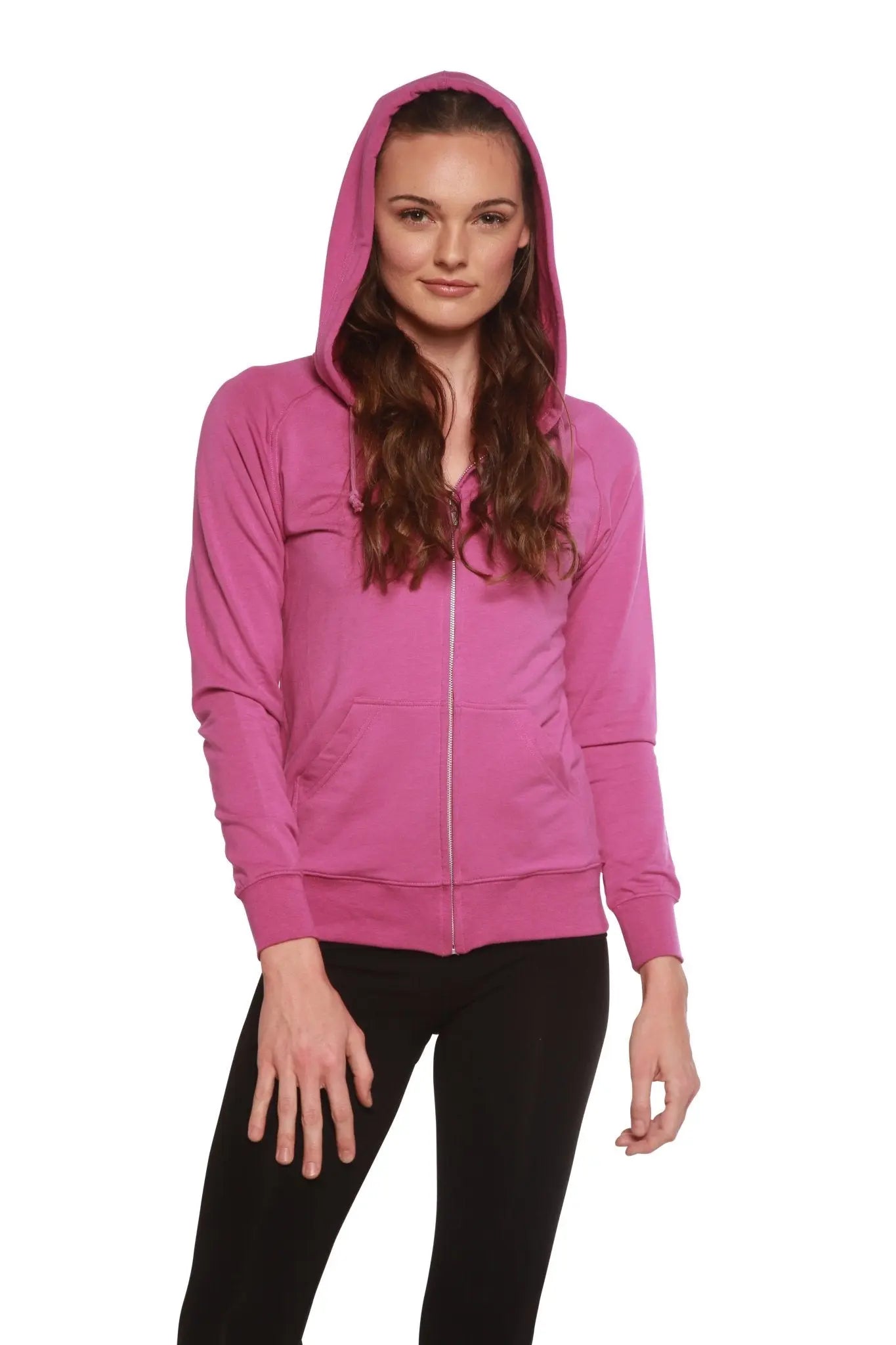 Women's Bamboo French Terry Zip Hooded Sweatshirt - Blade & Thread