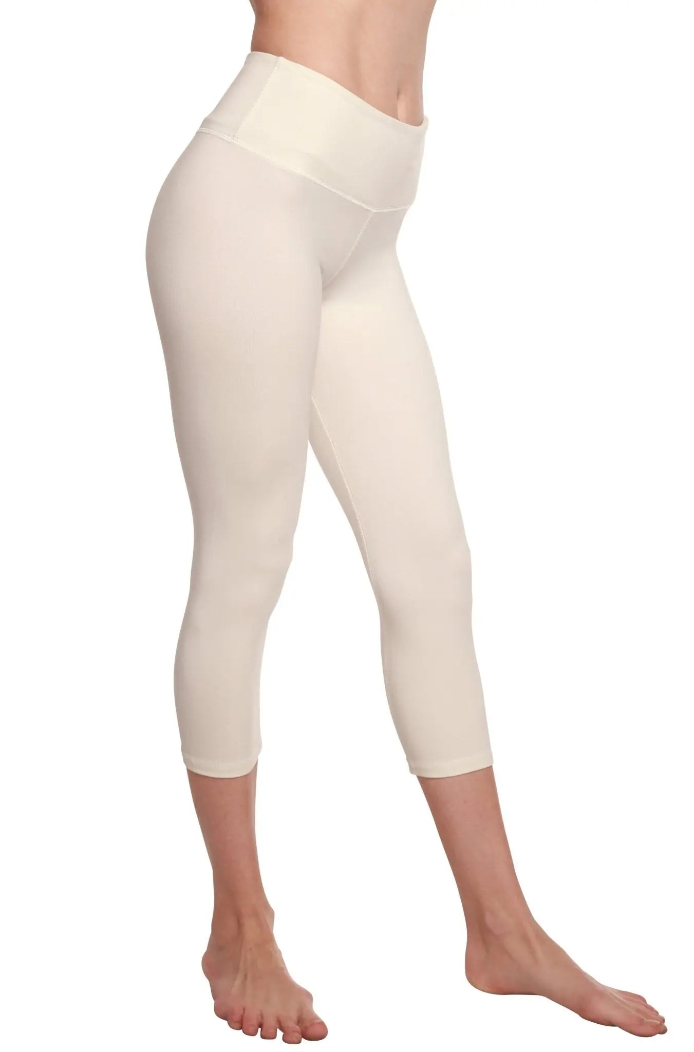 Women's Bamboo Viscose/Cotton Capri Style Leggings - Blade & Thread