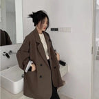 Women's dropped shoulder small suit nowadaysfashion