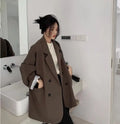 Women's dropped shoulder small suit nowadaysfashion