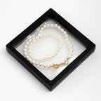 Women's retro heart pearl necklace clavicle chain nowadaysfashion