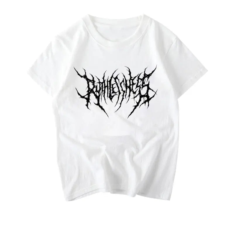 Women's t-shirts Oversized Tshirt Tops harajuku vintage aesthetic gothic graphic punk clothes nowadaysfashion
