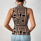 women's tank top, fashionable tank top, women's clothing nowadaysfashion