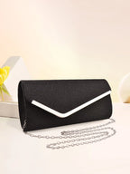 Women's three-fold bag with colorful glitter nowadaysfashion