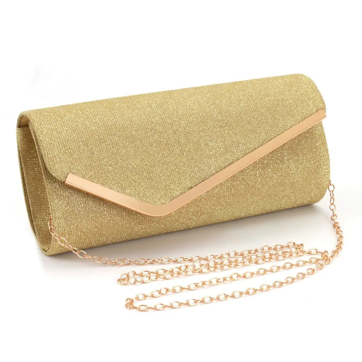 Women's three-fold bag with colorful glitter - Blade & Thread