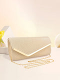 Women's three-fold bag with colorful glitter nowadaysfashion