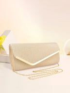Women's three-fold bag with colorful glitter nowadaysfashion