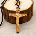 wooden cross necklace INRI nowadaysfashion