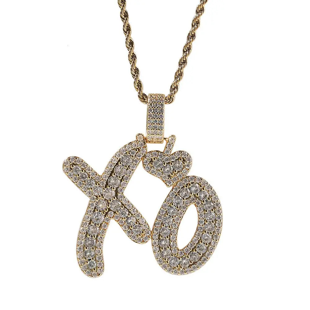 xo necklace - Blade & Thread