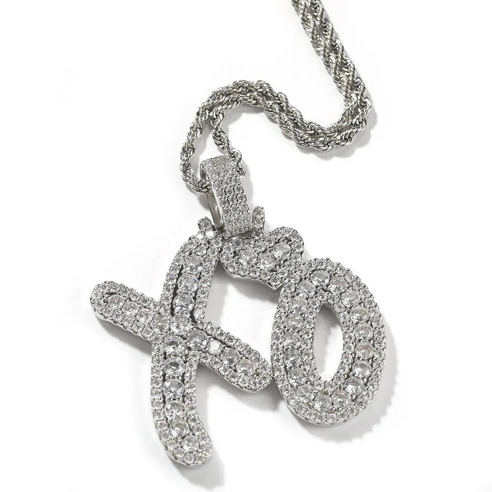 xo necklace - Blade & Thread