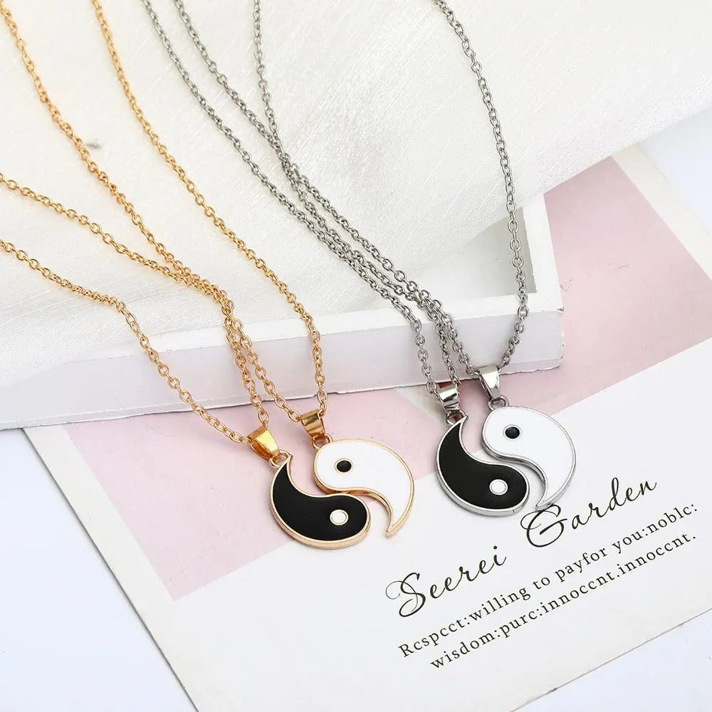 yin yang necklace - Blade & Thread