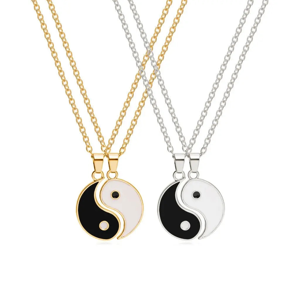 yin yang necklace - Blade & Thread