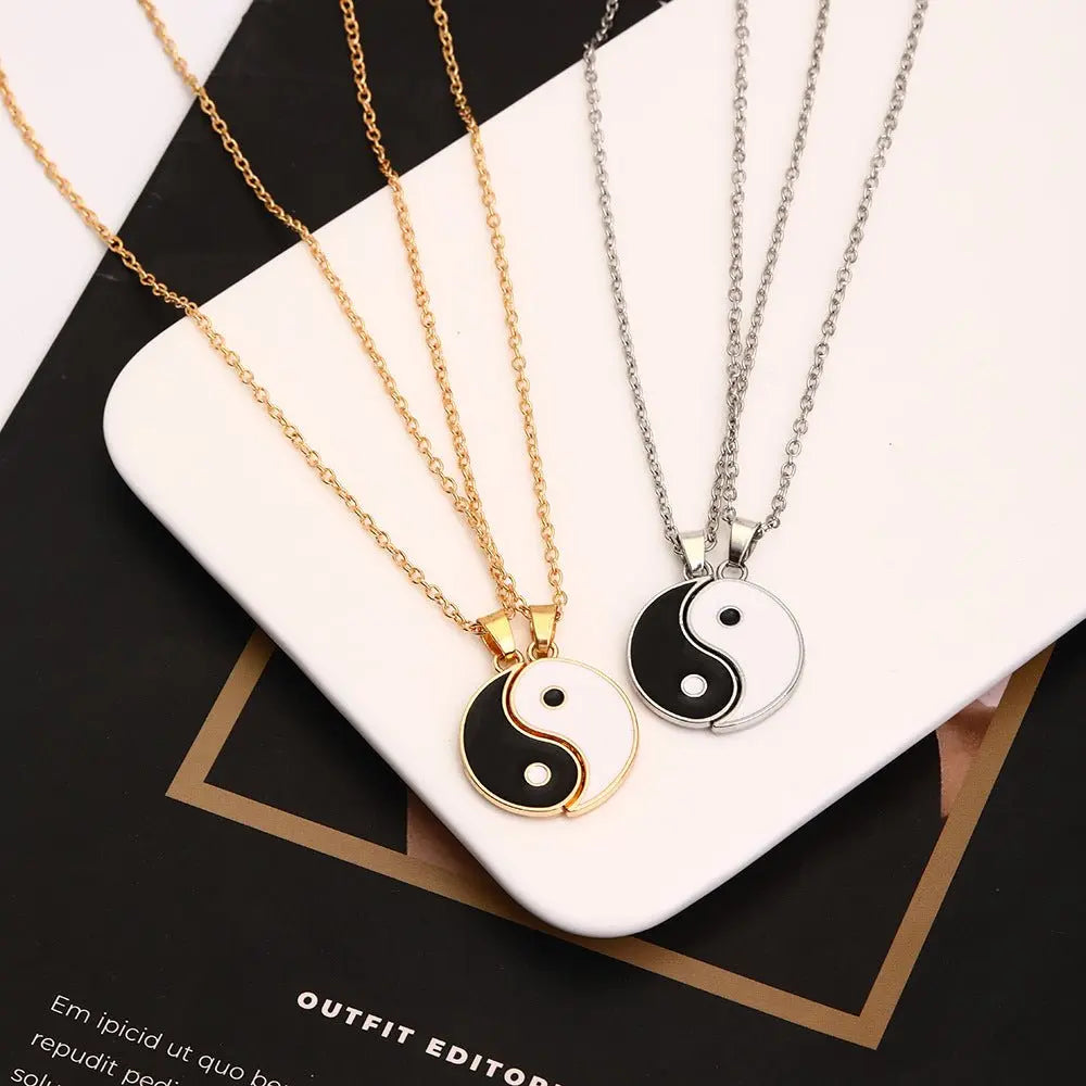 yin yang necklace - Blade & Thread