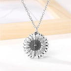 You Are My Sunshine Sunflower Necklaces For Women Gifts Rose Gold Color Fashion Jewelry nowadaysfashion