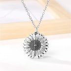You Are My Sunshine Sunflower Necklaces For Women Gifts Rose Gold Color Fashion Jewelry nowadaysfashion
