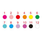 Zircon Acrylic Patch Color Name Necklace nowadaysfashion